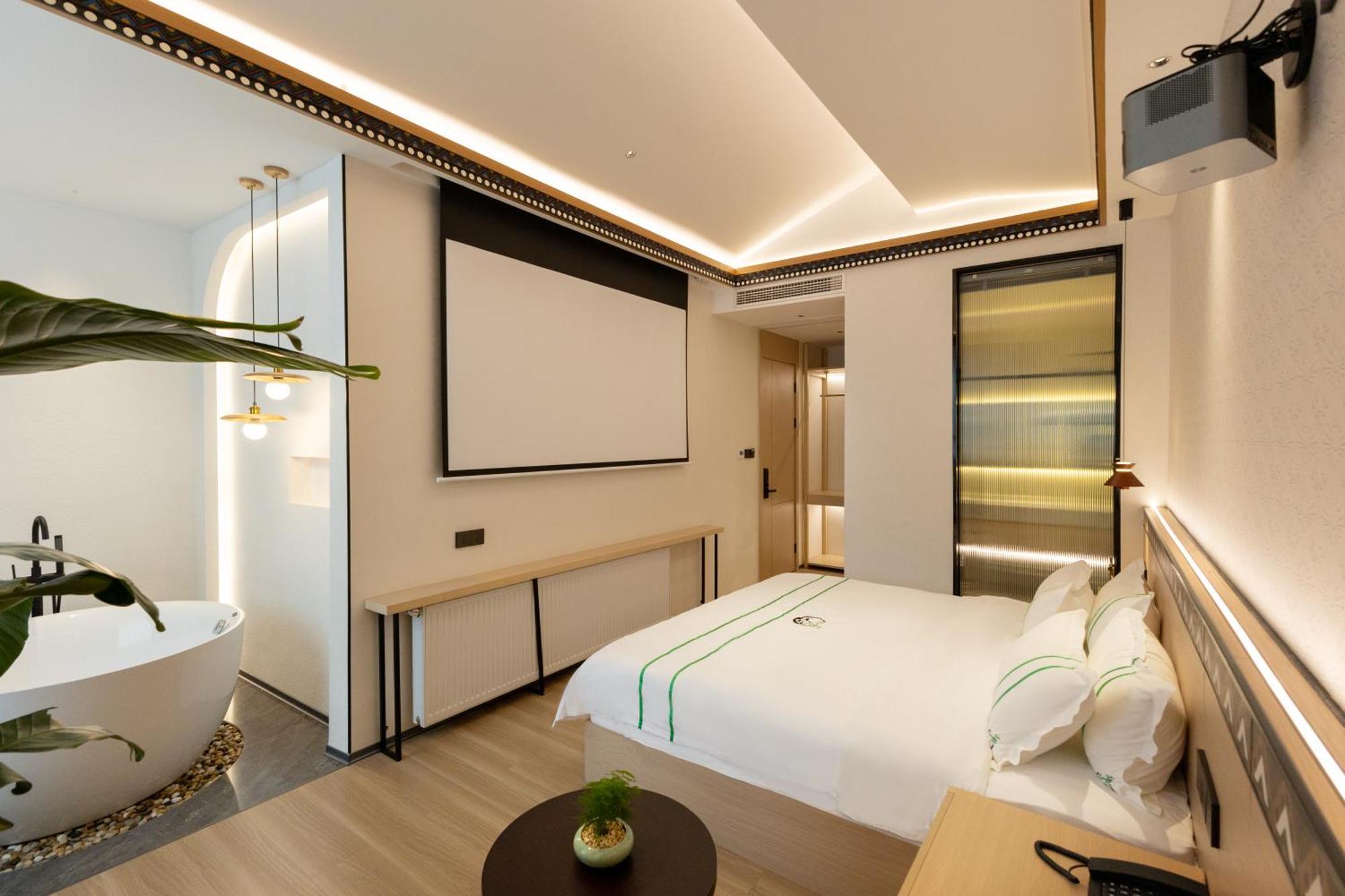 Xishu Garden Inn - Travel Agency Service - Car Rent Service - English Speaking Chengdú Exterior foto